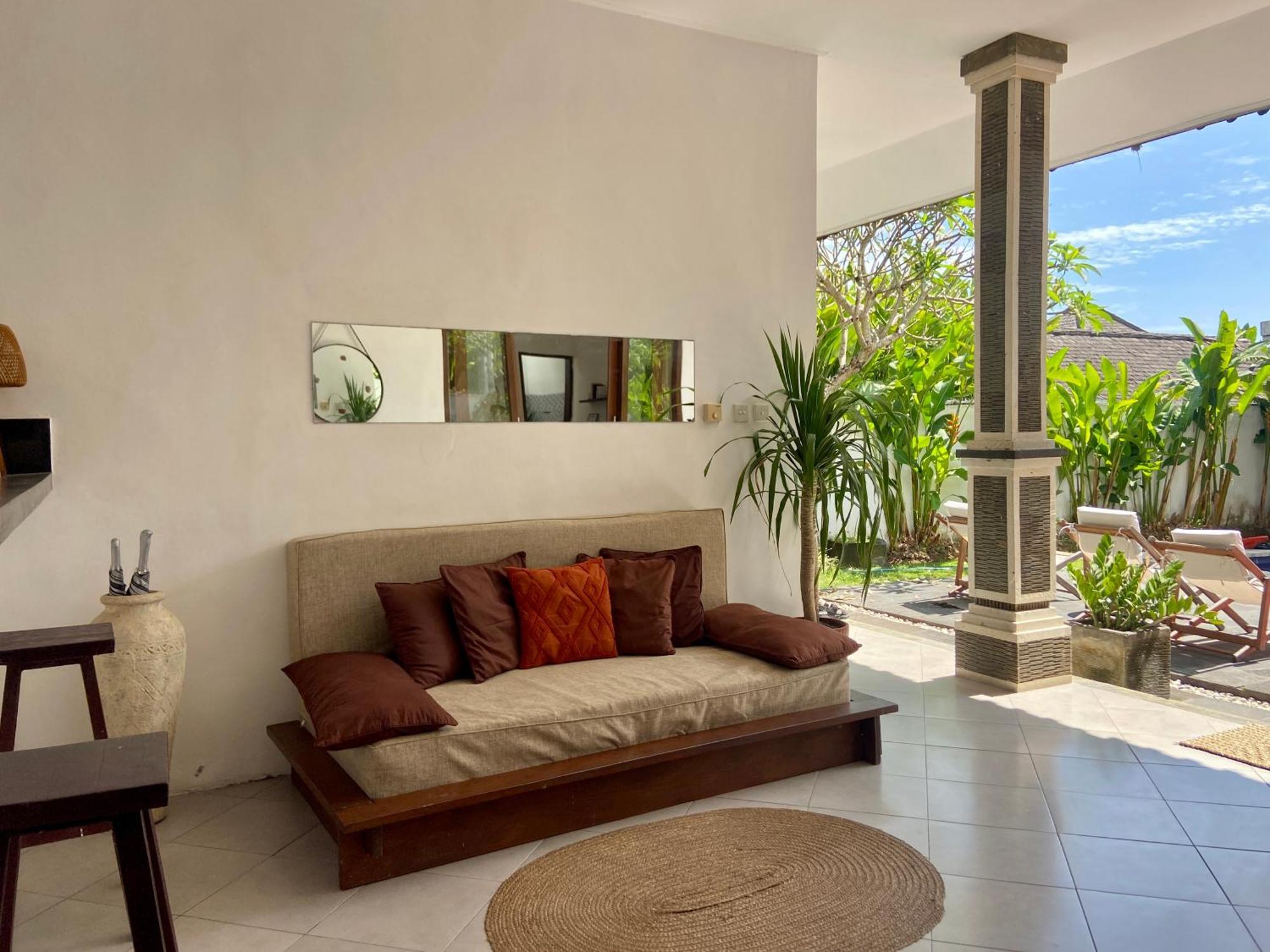 Charming Ricefield view 3 bedrooms villa Canggu Buitenkant foto