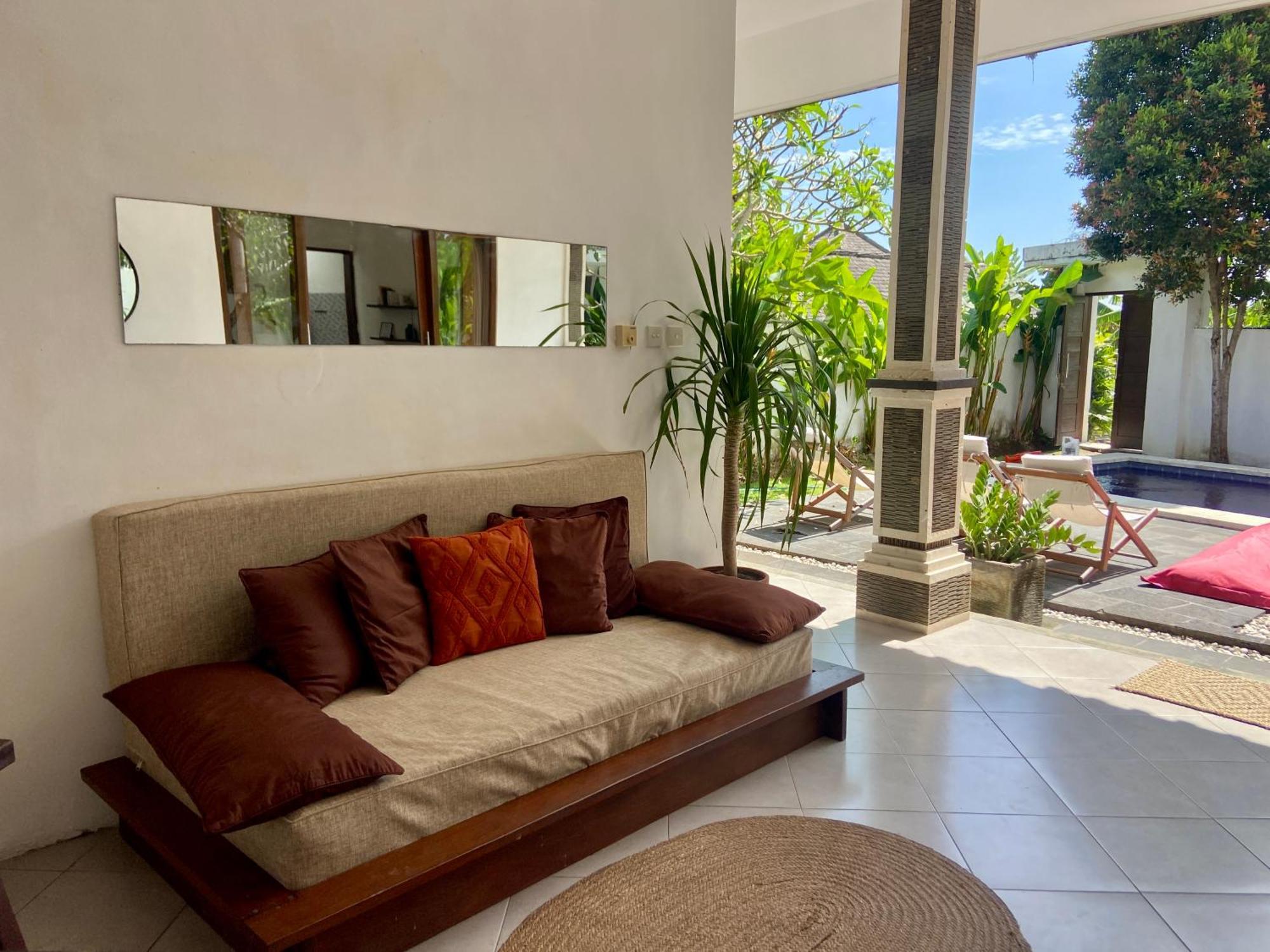 Charming Ricefield view 3 bedrooms villa Canggu Buitenkant foto