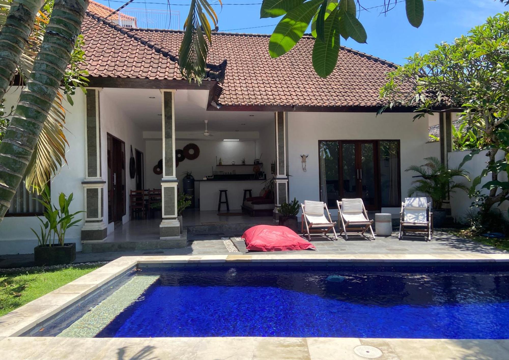Charming Ricefield view 3 bedrooms villa Canggu Buitenkant foto