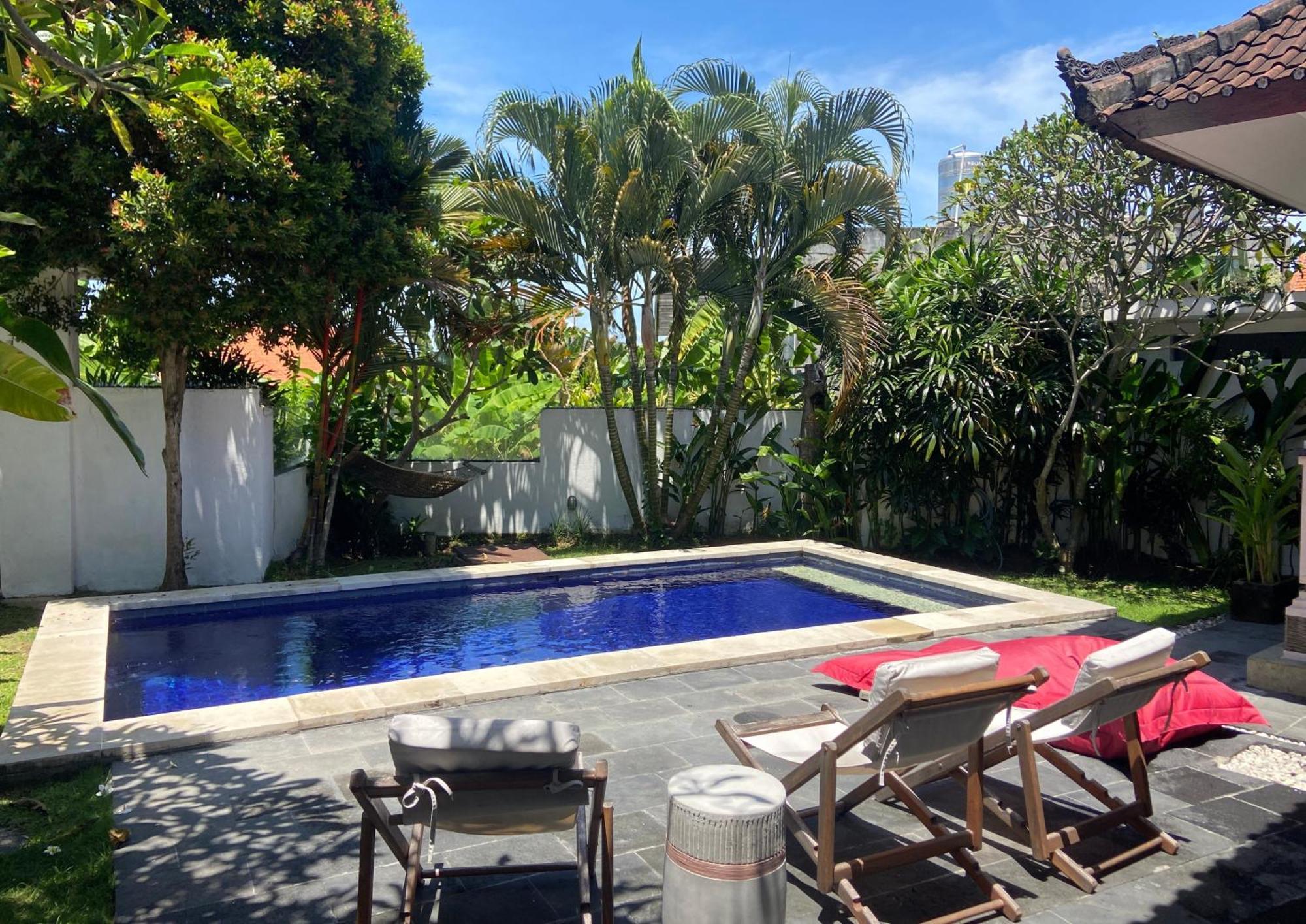 Charming Ricefield view 3 bedrooms villa Canggu Buitenkant foto