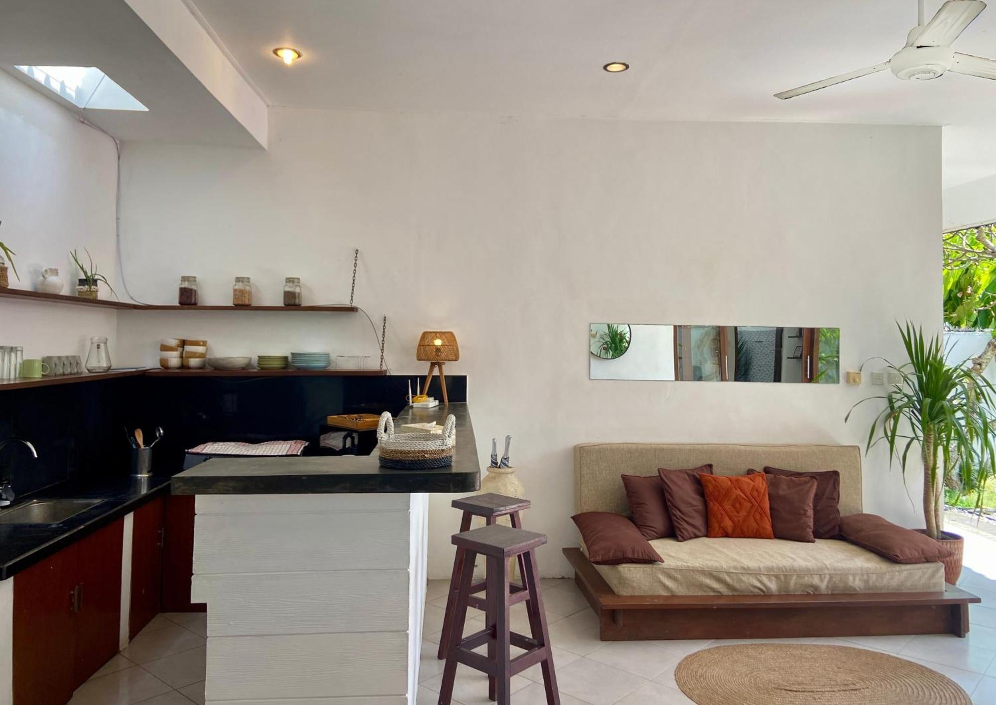Charming Ricefield view 3 bedrooms villa Canggu Buitenkant foto