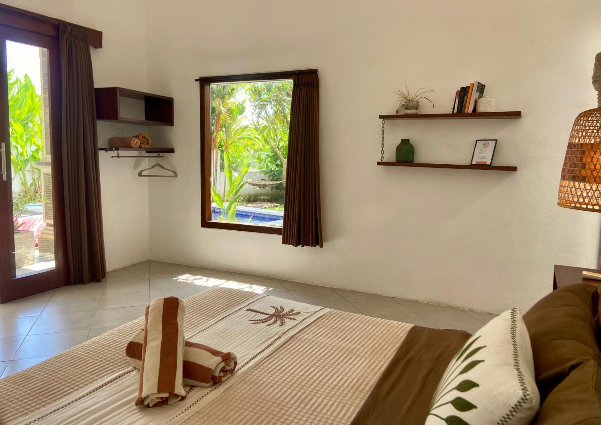 Charming Ricefield view 3 bedrooms villa Canggu Buitenkant foto